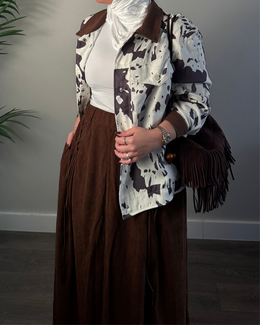 Cowgirl set ( Skirt + Shirt )